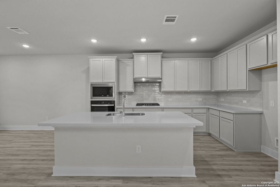 Furnished interior view inside a new home in Veramendi, New Braunfels (Image 7).