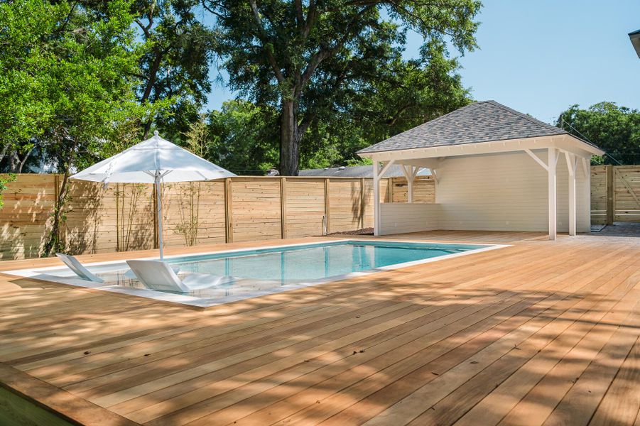 Exterior details and patio area of a home in , Mount Pleasant (Image 32).