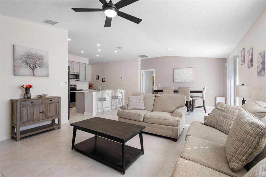 Furnished interior view inside a new home in Vineland Reserve, Osteen (Image 13).