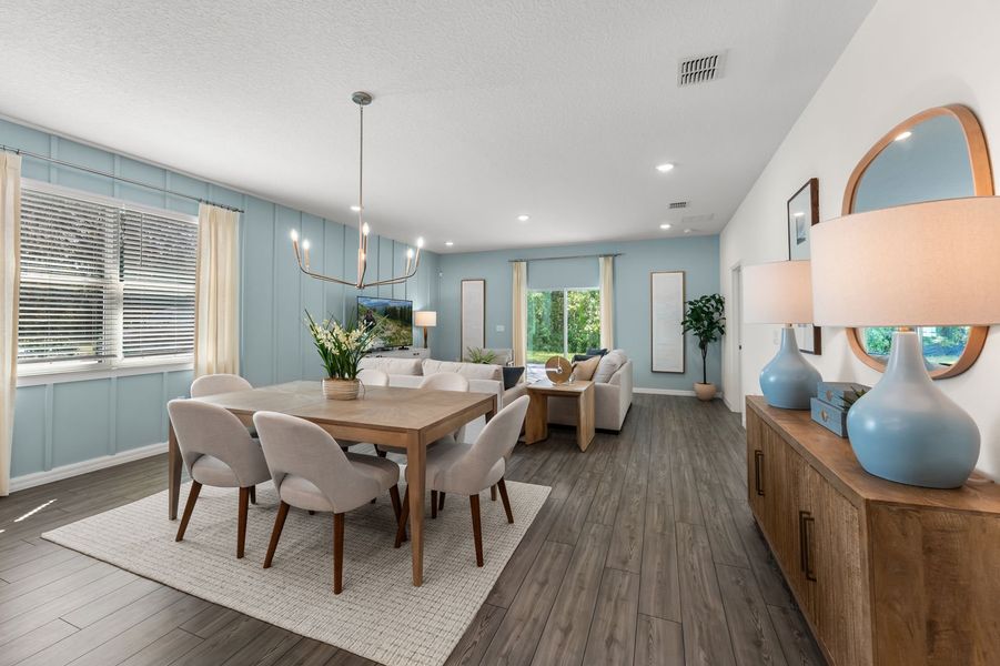 Representative furnished interior of a home built from the The Webber by Stanley Martin Homes in Kentucky Square, Sanford (Image 9).