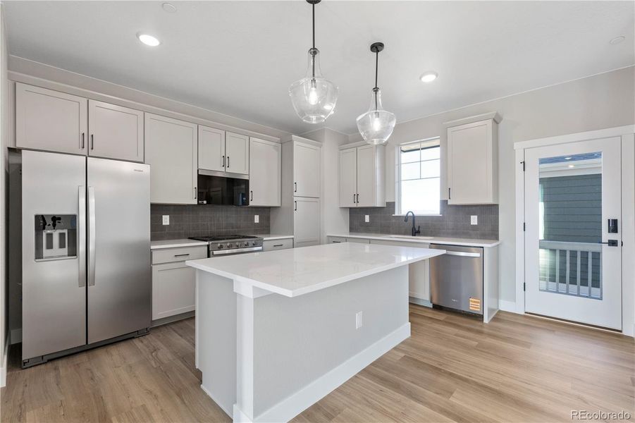 Furnished interior view inside a new home in Westerly, Erie (Image 3).