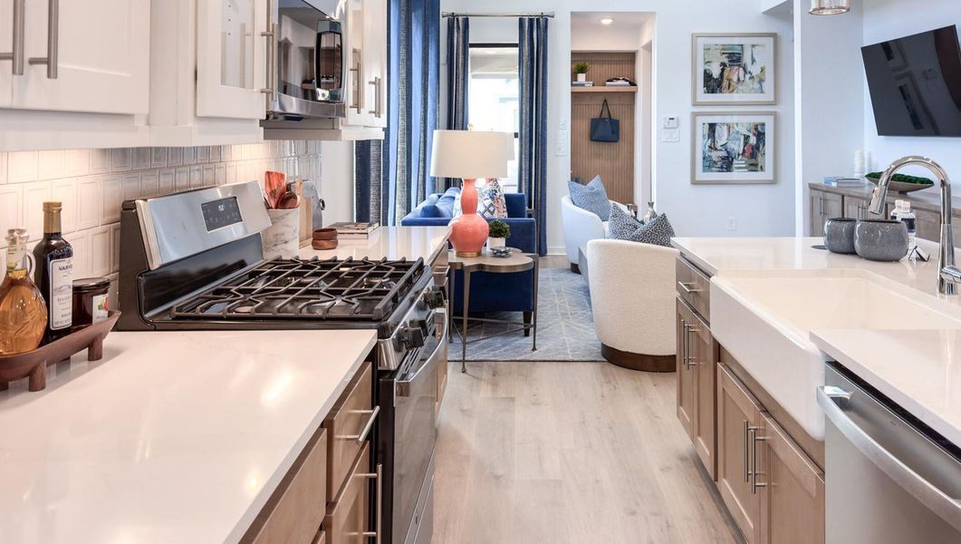 Furnished interior view inside a new home in Indigo, Richmond (Image 8).