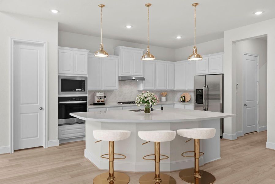 Furnished interior view inside a new home in Colton, Montgomery (Image 5).