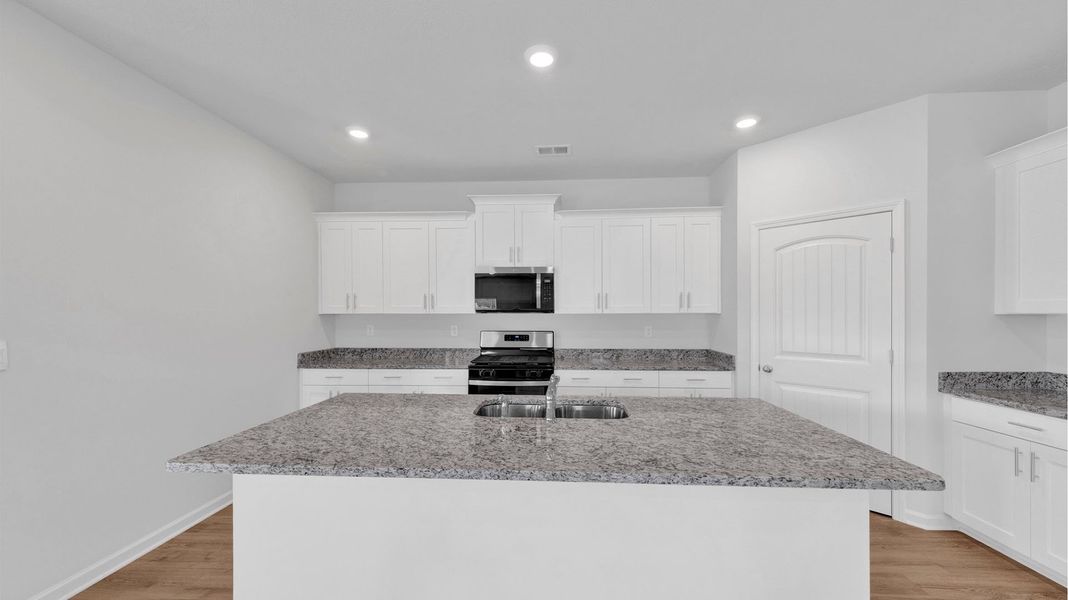 Furnished interior view inside a new home in Riverwood Gardens, Oakland (Image 8).