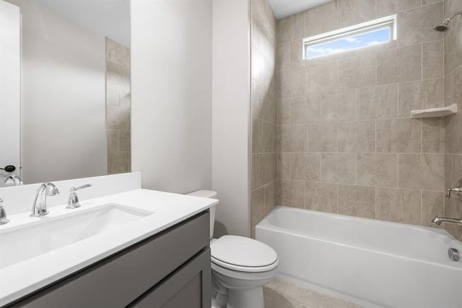Furnished interior view inside a new home in , Cumming (Image 7).