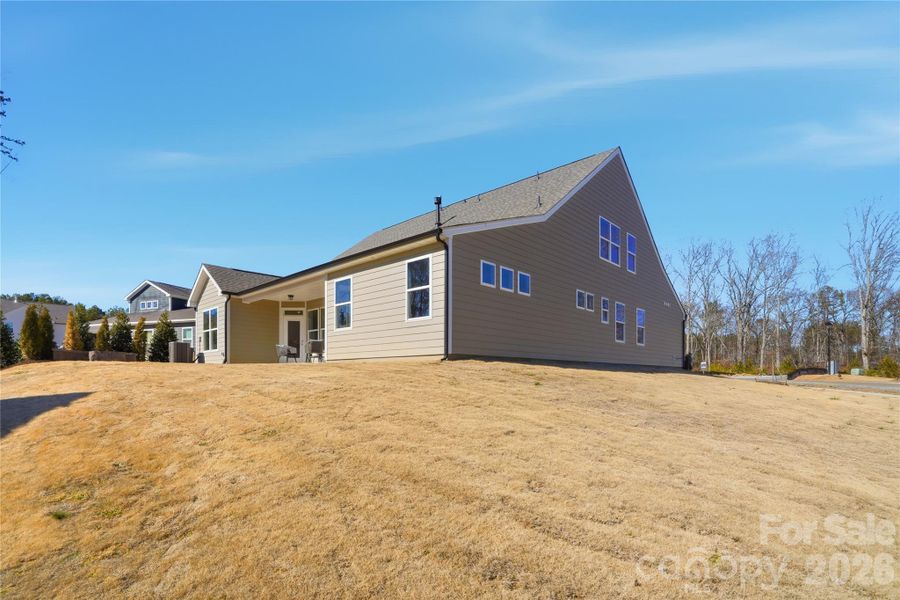 Exterior details and patio area of a home in Rone Creek, Waxhaw (Image 4). Exterior details and patio area of a home in Rone Creek, Waxhaw (Image 4).