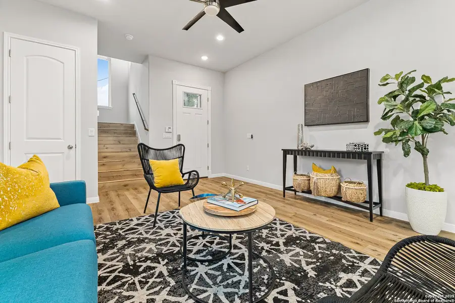 Furnished interior view inside a new home in , San Antonio (Image 6).
