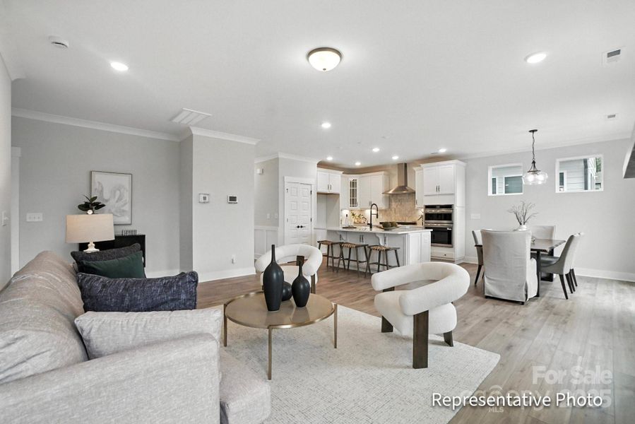 Furnished interior view inside a new home in Ashton Park, Monroe (Image 14).