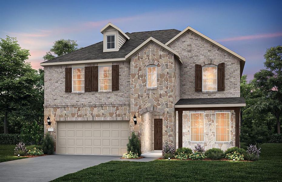 NEW CONSTRUCTION: Beautiful two-story home available at Creekview Meadows