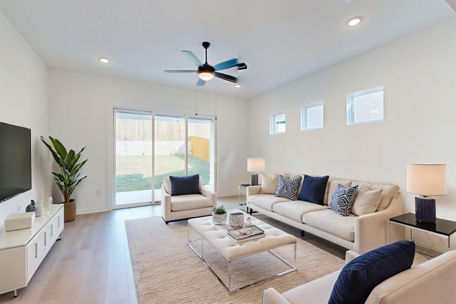 Living Room - Virtually Staged