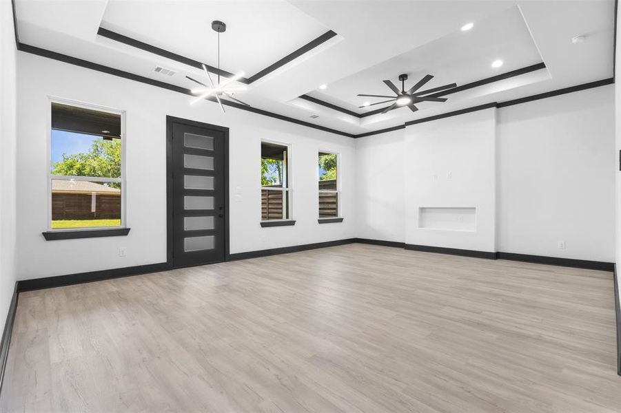 Spacious, unfurnished interior of a new home in , Dallas (Image 15).