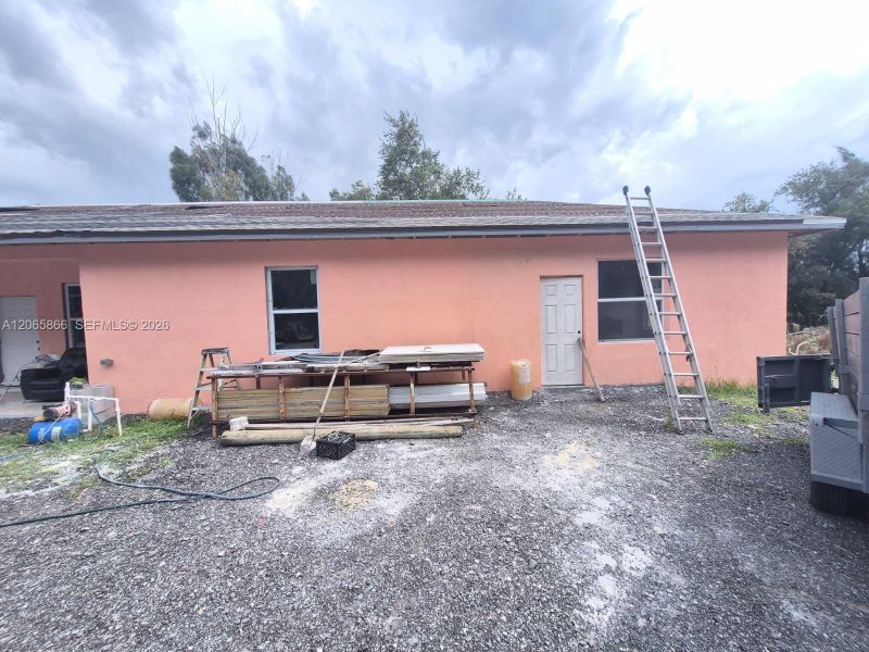 In-progress construction of a new home in , Clewiston, FL (Image 39).