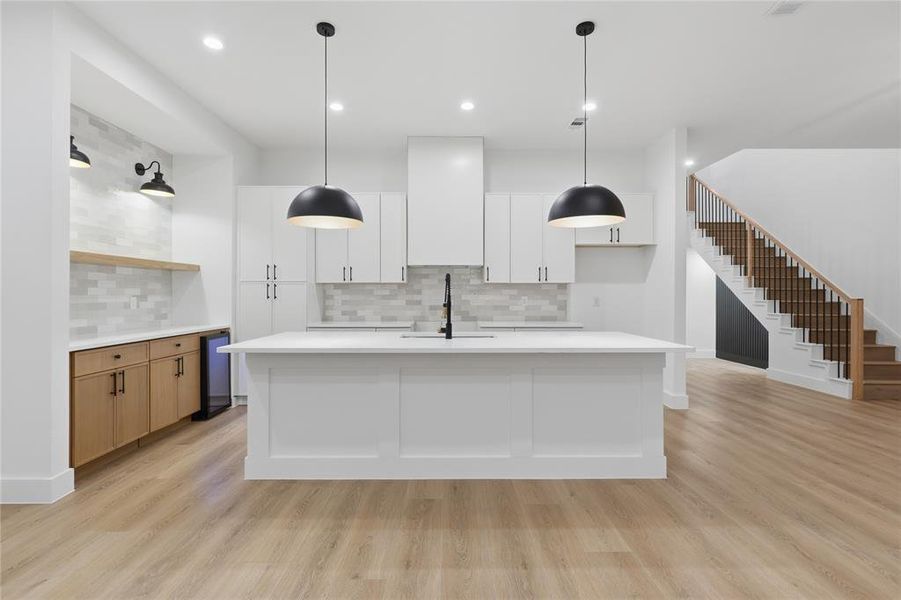 Furnished interior view inside a new home in , Dallas (Image 7).