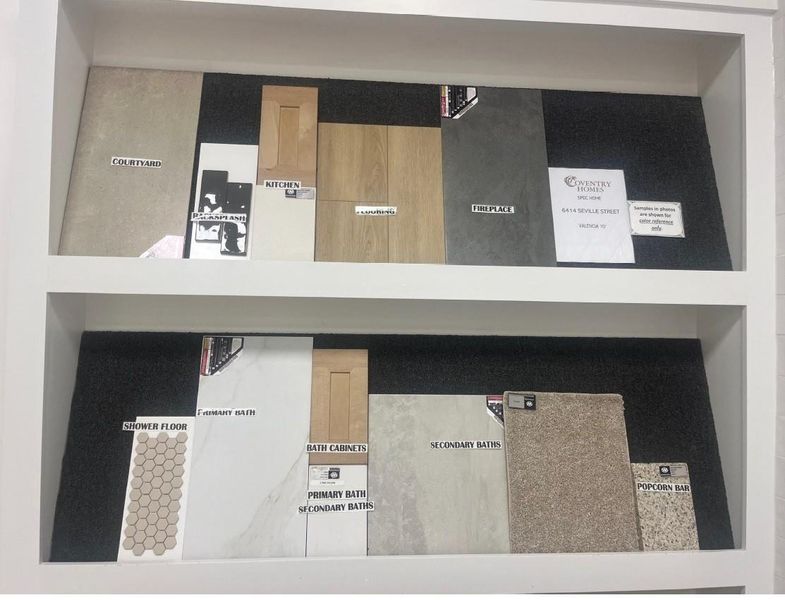 Sample of building materials used in homes in Valencia, Manvel (Image 8). Sample of building materials used in homes in Valencia, Manvel (Image 8).