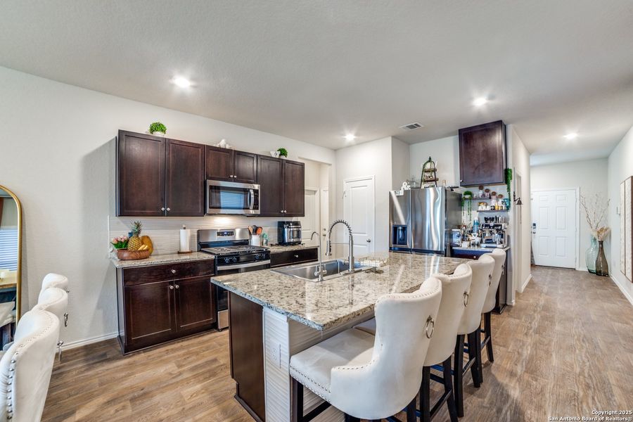 Furnished interior view inside a new home in , San Antonio (Image 15).