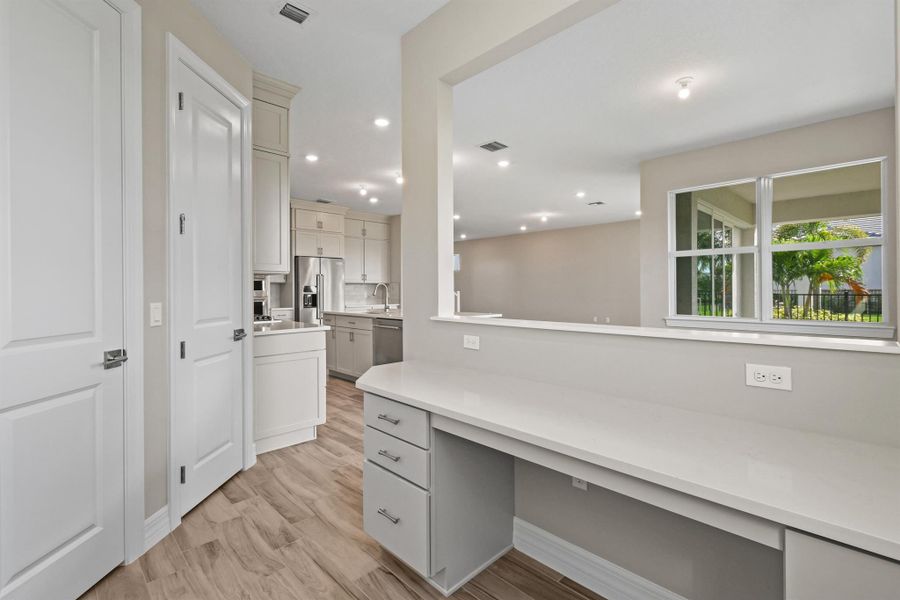 Furnished interior view inside a new home in Avondale at Avenir, Palm Beach Gardens (Image 24).