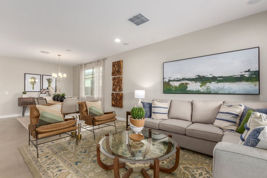 Furnished interior view inside a new home in Stonehaven, Glendale (Image 5).