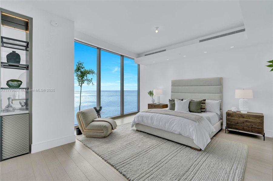 Furnished interior view inside a new home in The Estates at Acqualina, Sunny Isles Beach (Image 8). Furnished interior view inside a new home in The Estates at Acqualina, Sunny Isles Beach (Image 8).