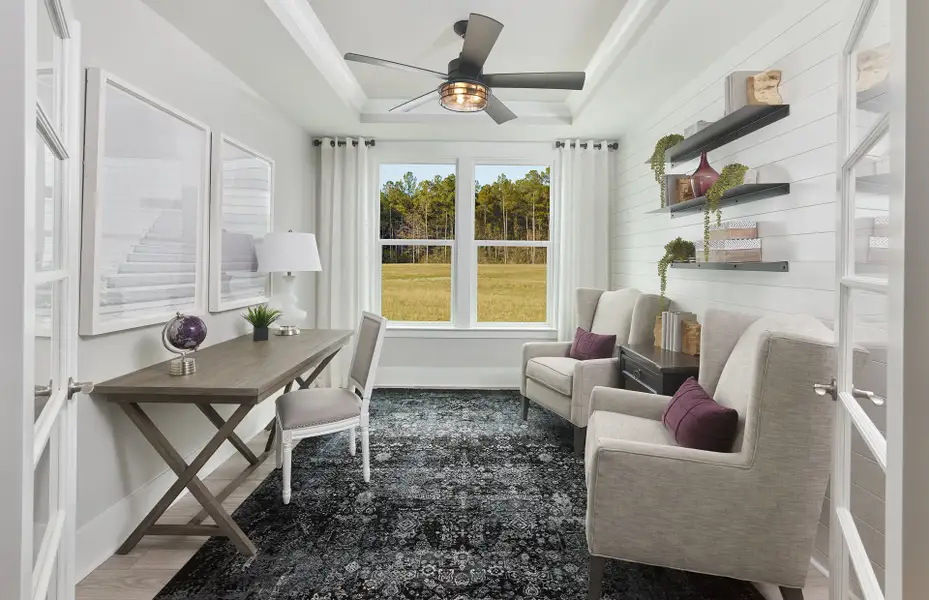 Furnished interior view inside a new home in Grand Arbor, Blythewood (Image 8).
