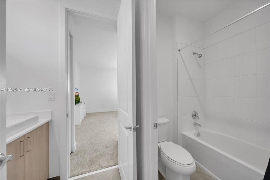 Furnished interior view inside a new home in , Ave Maria (Image 17). Furnished interior view inside a new home in , Ave Maria (Image 17).