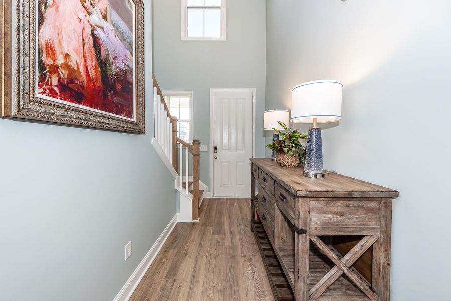Furnished interior view inside a new home in High Point at Foxbank, Moncks Corner (Image 5).