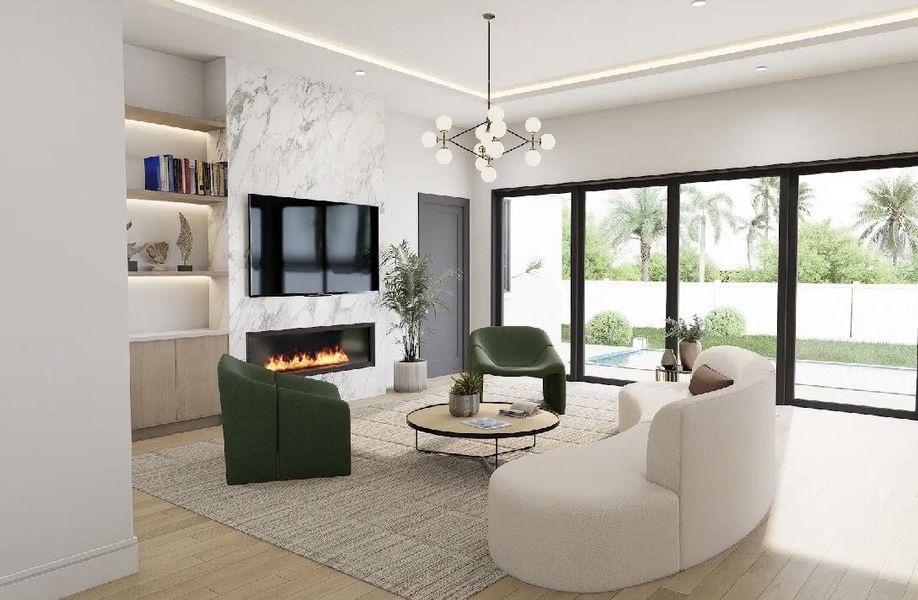 Living Room Rendering