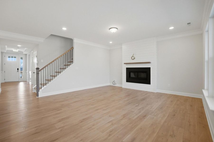Spacious, unfurnished interior of a new home in Founders Landing | 55+ Community, Gastonia (Image 22). Spacious, unfurnished interior of a new home in Founders Landing | 55+ Community, Gastonia (Image 22).