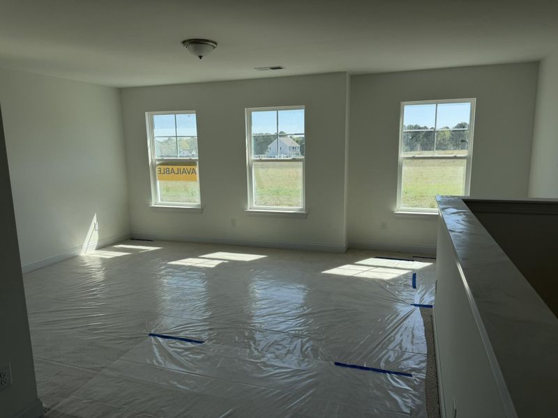 In-progress construction of a new home in Black Forest Pointe, Benson, NC (Image 8).
