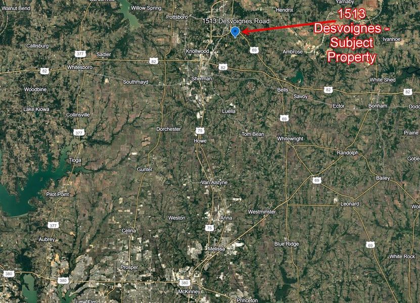 Aerial overview of property's location Aerial overview of property's location