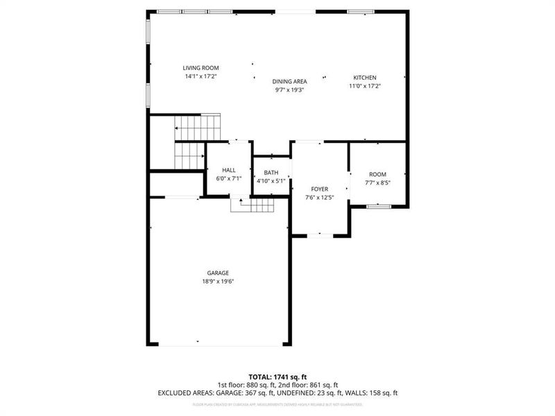 2D floor plan layout of this home in , Granbury, TX (Image 7).