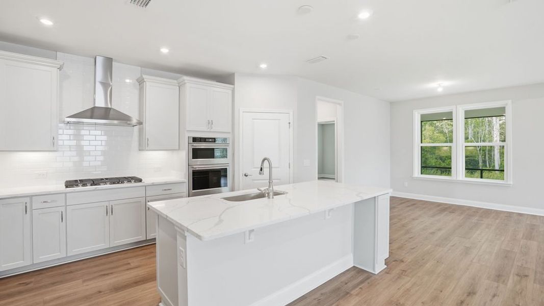Furnished interior view inside a new home in Midpoint at New Riverside, Bluffton (Image 11).