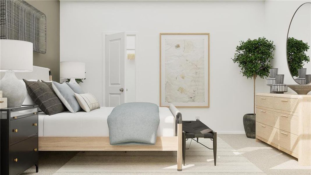 Furnished interior view inside a new home in Wellness Ridge: Eventide Collection, Clermont (Image 13).