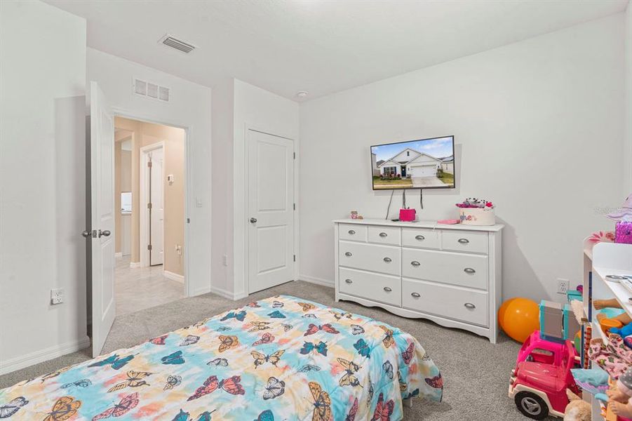 Furnished interior view inside a new home in Farm at Varrea, Plant City (Image 18). Furnished interior view inside a new home in Farm at Varrea, Plant City (Image 18).