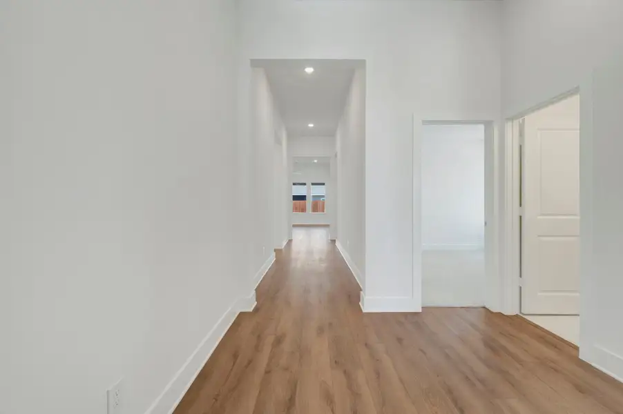 Spacious, unfurnished interior of a new home in The Meadows, Denton (Image 12).