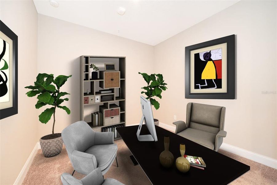 Furnished interior view inside a new home in Gatherings® of Lake Nona, Orlando (Image 14). Furnished interior view inside a new home in Gatherings® of Lake Nona, Orlando (Image 14).