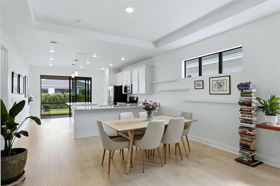 Furnished interior view inside a new home in , Bradenton (Image 12).