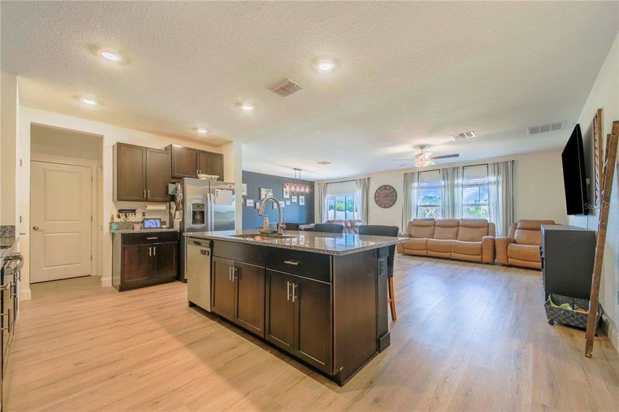 Furnished interior view inside a new home in Wind Meadows South, Bartow (Image 6).