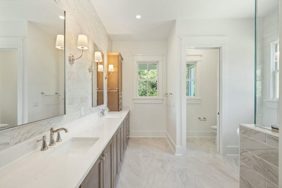 Furnished interior view inside a new home in , Johns Island (Image 40).