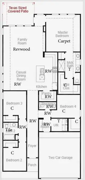 Flooring Details - Representative Photo