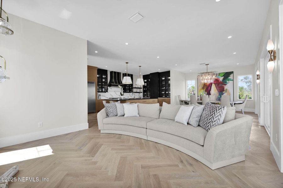 Furnished interior view inside a new home in , Jacksonville (Image 47). Furnished interior view inside a new home in , Jacksonville (Image 47).