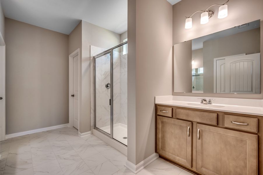 Furnished interior view inside a new home in Ambridge, Conway (Image 13).