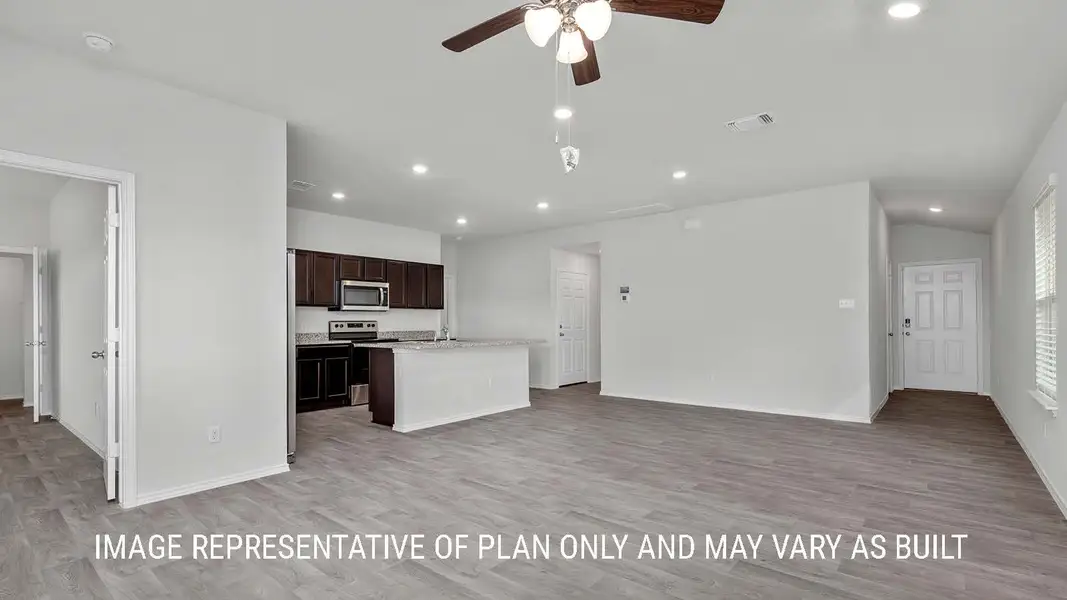 Spacious, unfurnished interior of a new home in Eastern Wells, Jarrell (Image 12).