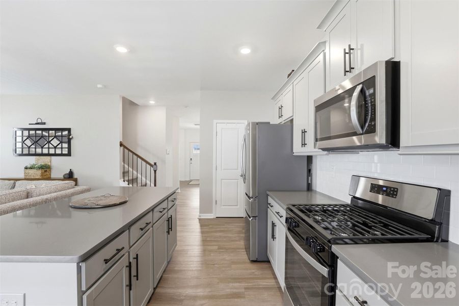 Furnished interior view inside a new home in Secrest Commons, Monroe (Image 7).