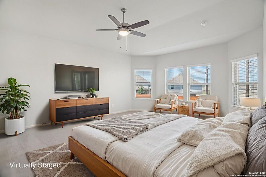 Furnished interior view inside a new home in Arcadia Ridge - Premier Series, San Antonio (Image 12). Furnished interior view inside a new home in Arcadia Ridge - Premier Series, San Antonio (Image 12).