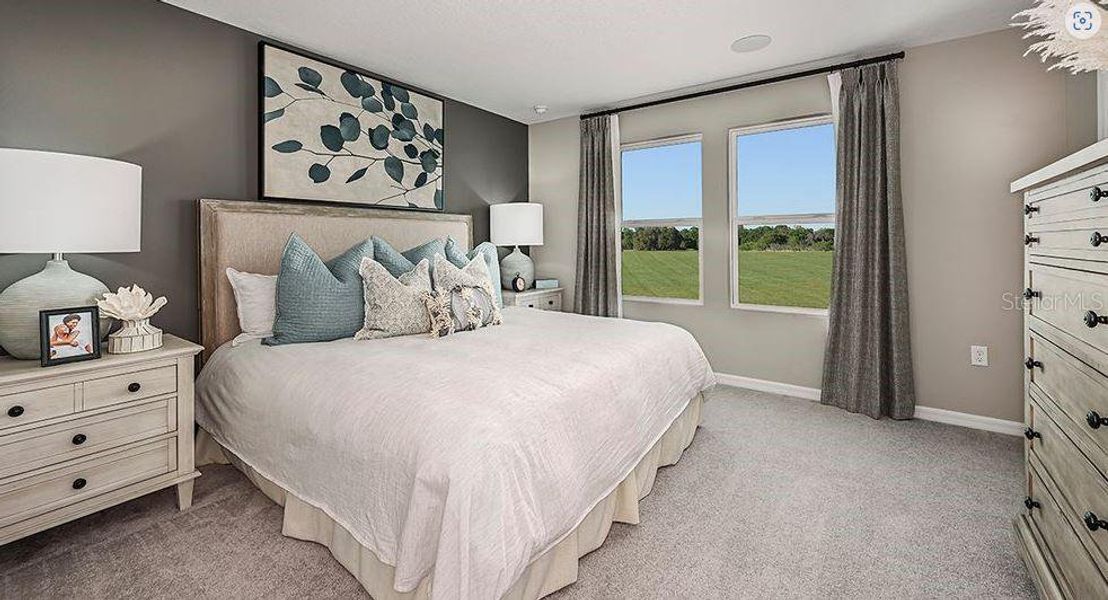 Furnished interior view inside a new home in Waterstone, Groveland (Image 14).