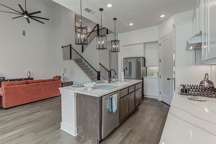Furnished interior view inside a new home in Flora, Hutto (Image 30).