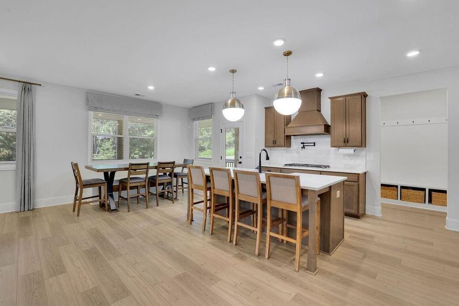 Furnished interior view inside a new home in , Flowery Branch (Image 14).