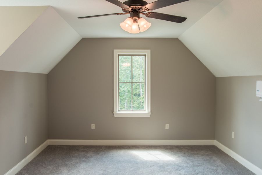 Representative unfurnished interior of a home built from the Cypress Court House by Trinity Classic Homes in Freeman Ranch, Weatherford (Image 23).