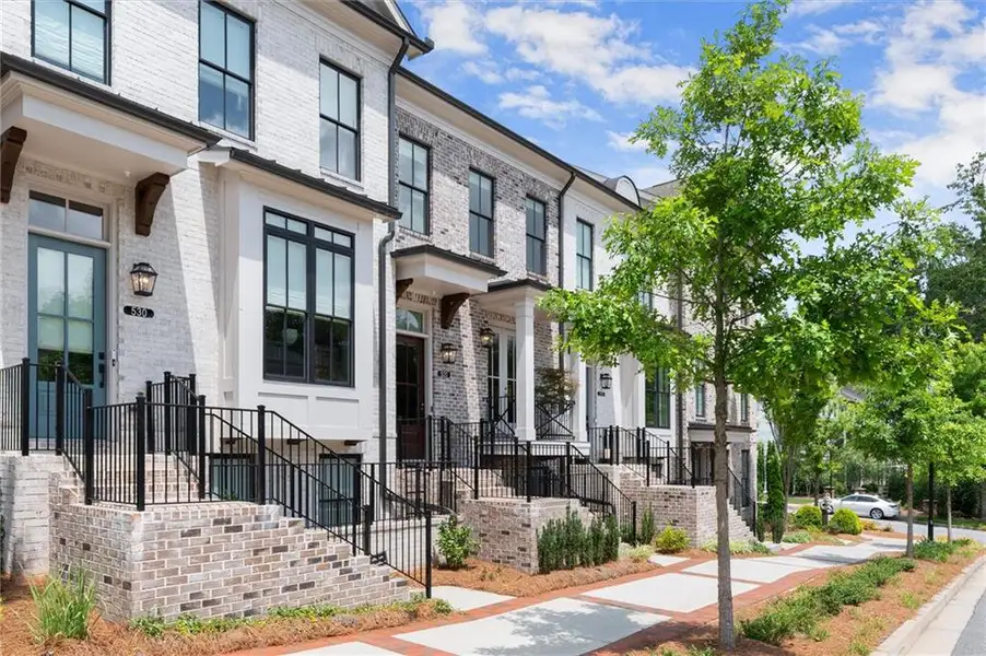 Exterior details and patio area of a home in , Alpharetta (Image 29).