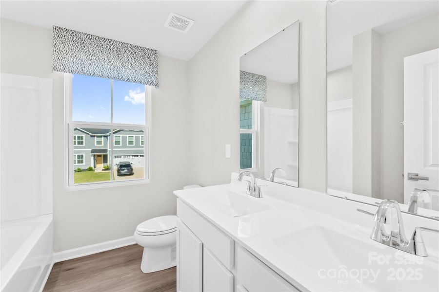 Furnished interior view inside a new home in , Lancaster (Image 8).